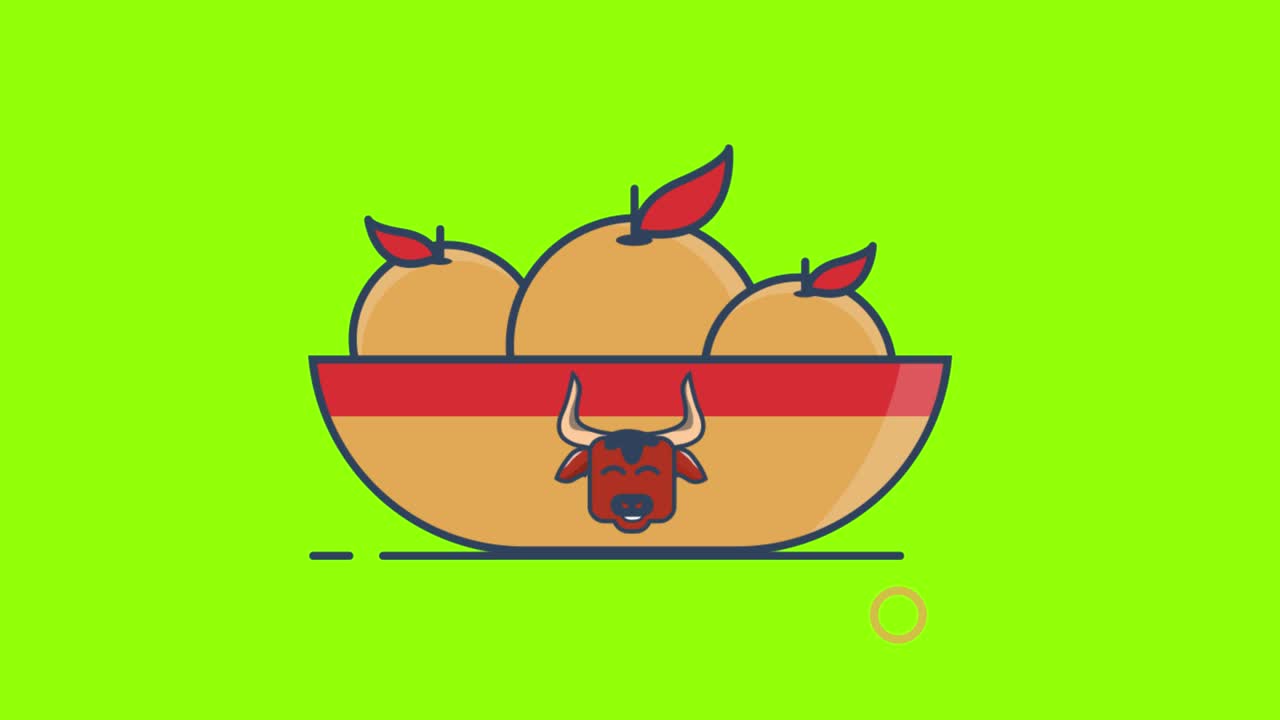 초록색 화면, 오렌지색, 고품질