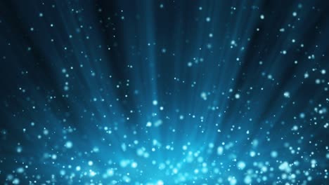 abstract blue particle background