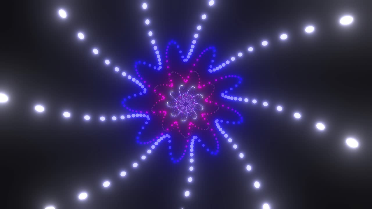 추상적인 반이는 나선형 패턴