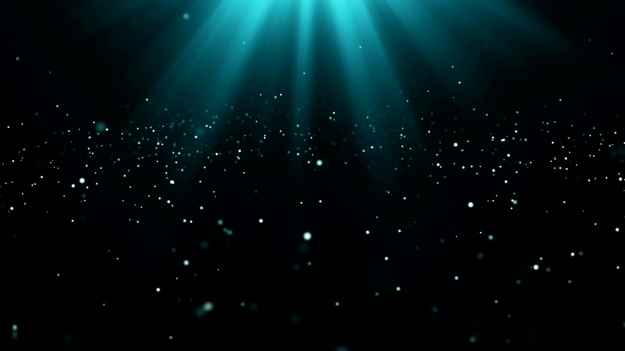 Particle background. Loop animation