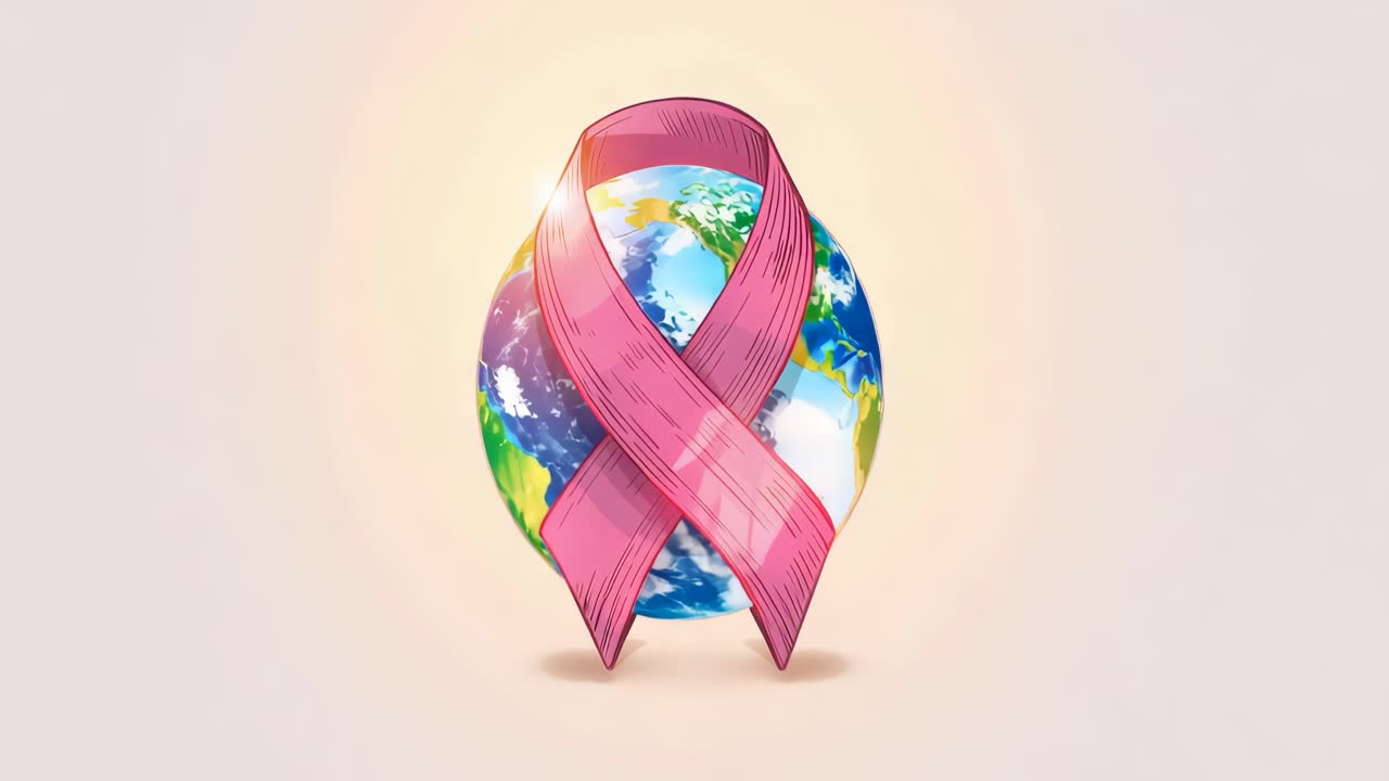 Breast Cancer Awareness: Pink Ribbon Around the World