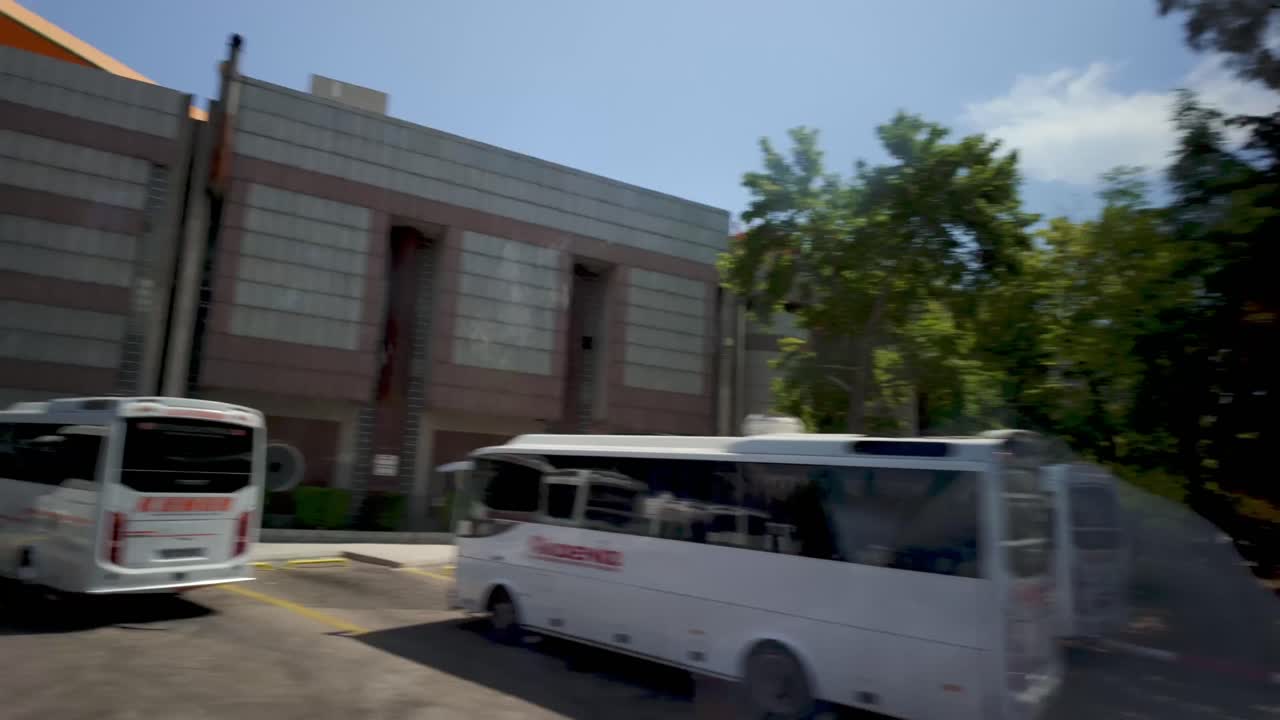 Buses at Antalya Bus Station