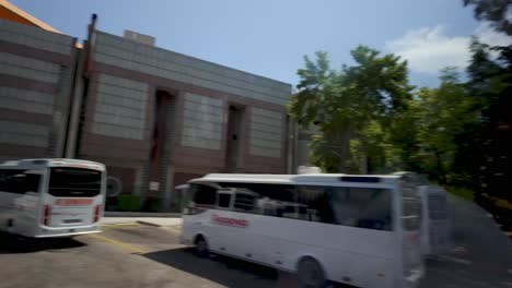 buses at antalya bus station