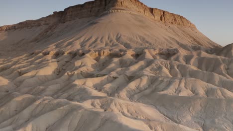 desert landscape with dramatic erosion