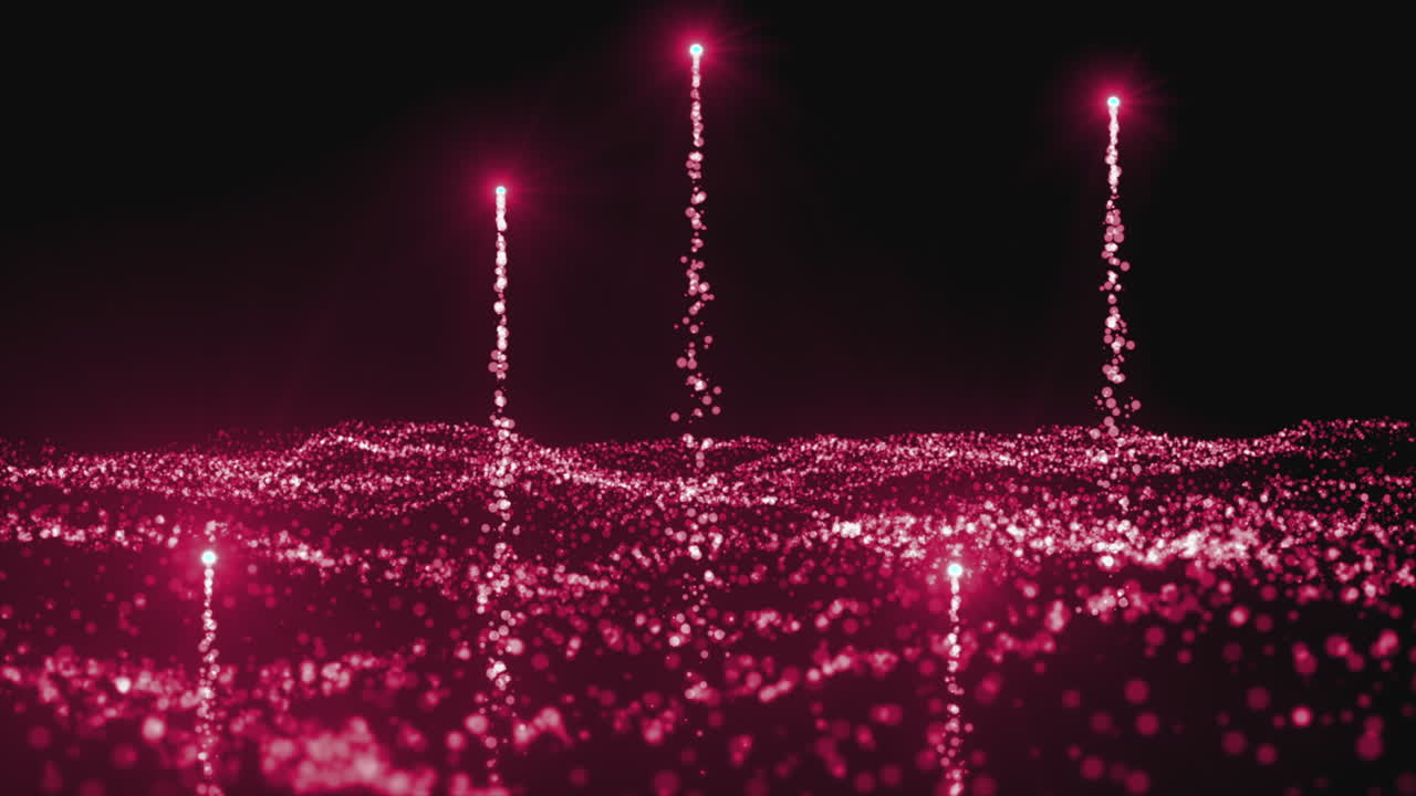 추상적인 분홍색 입자 폭발 배경