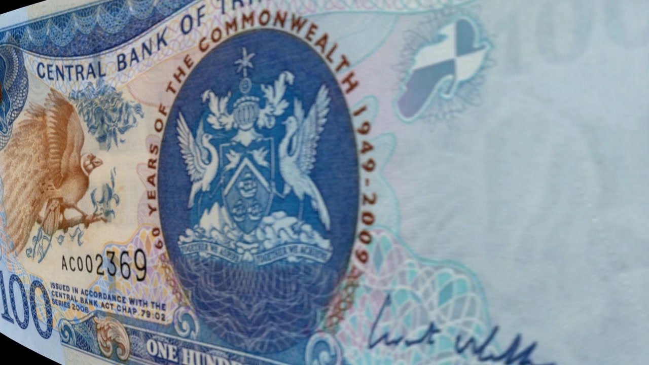 Trinidad and Tobago $100 Banknote Images