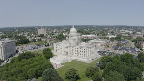 Antenne-Des-Rhode-Island-State-House-In-Providence