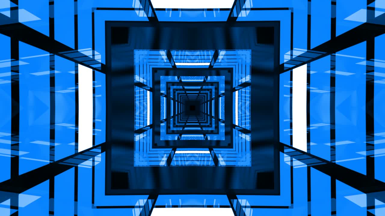 azul futurista en bucle sin fin