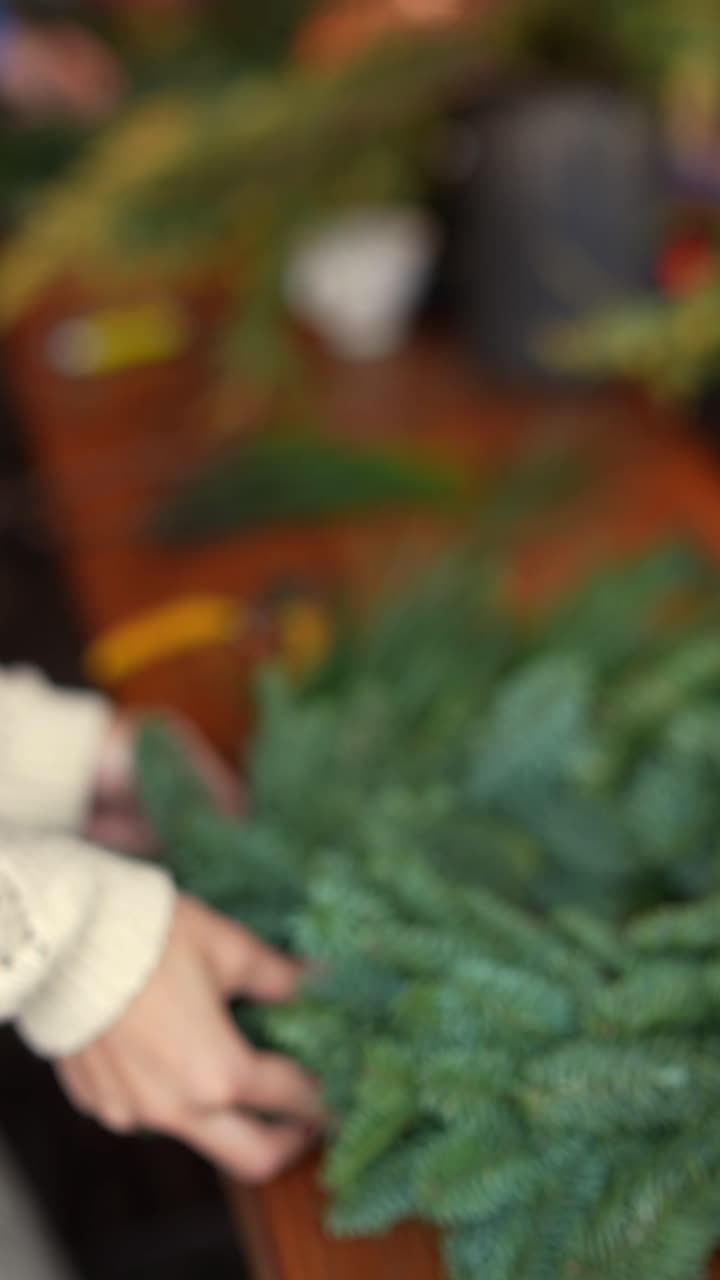 fare corone di natale