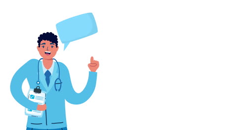 doctor explaining medical information