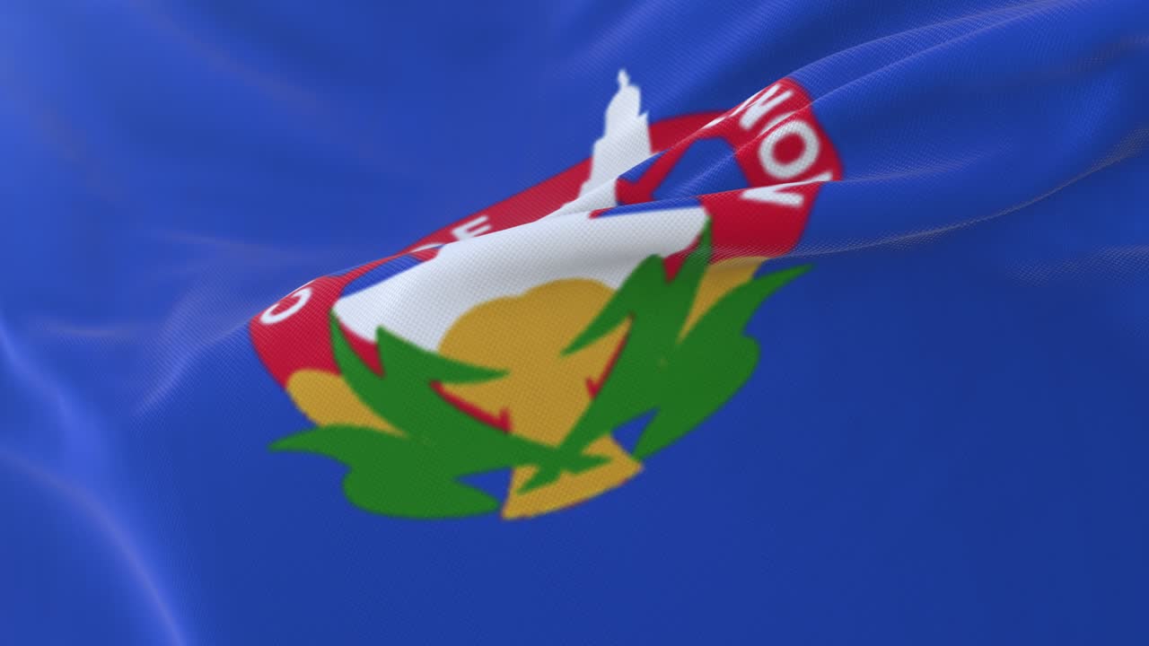 미국 네브래스카 주의 수도인 링컨의 발이 바람에 흔들리고 있다.