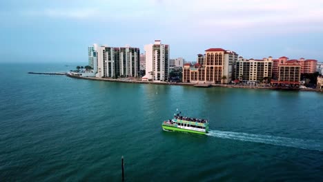 Yacht-Cruising-Clearwater-Beach-Florida,-Clearwater-Florida