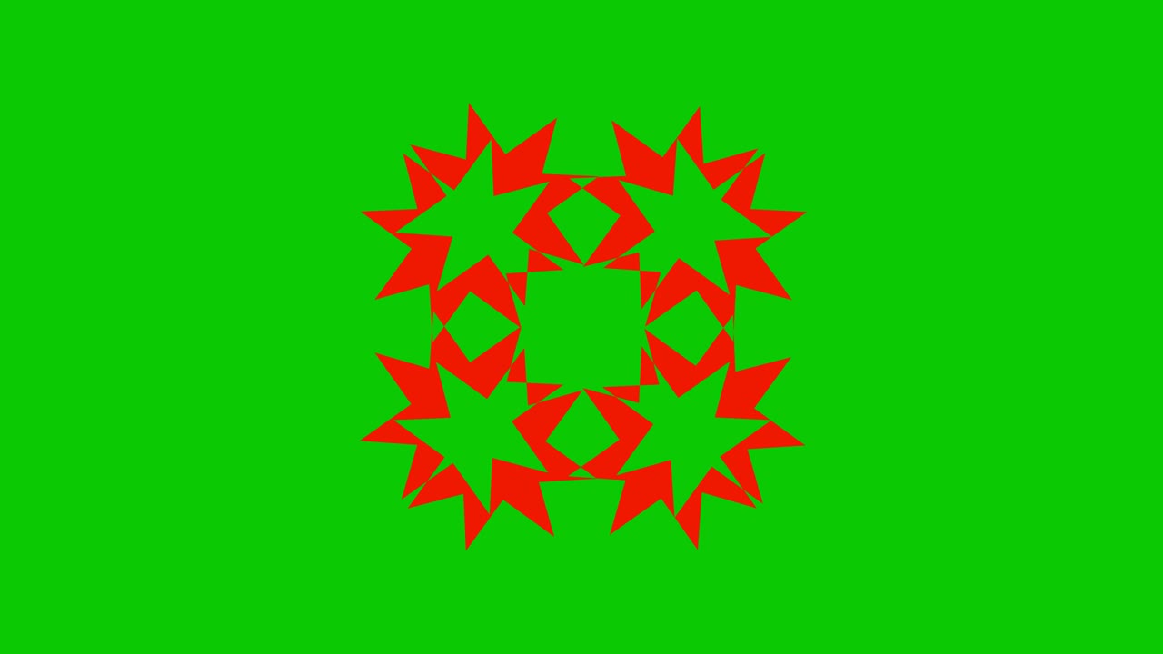 modelo de video 4k con efecto estroboscópico e hipnótico, en formato de video 16: 9.