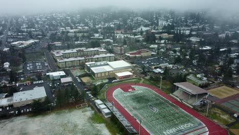 ashland, oregon, usa, winter 2023