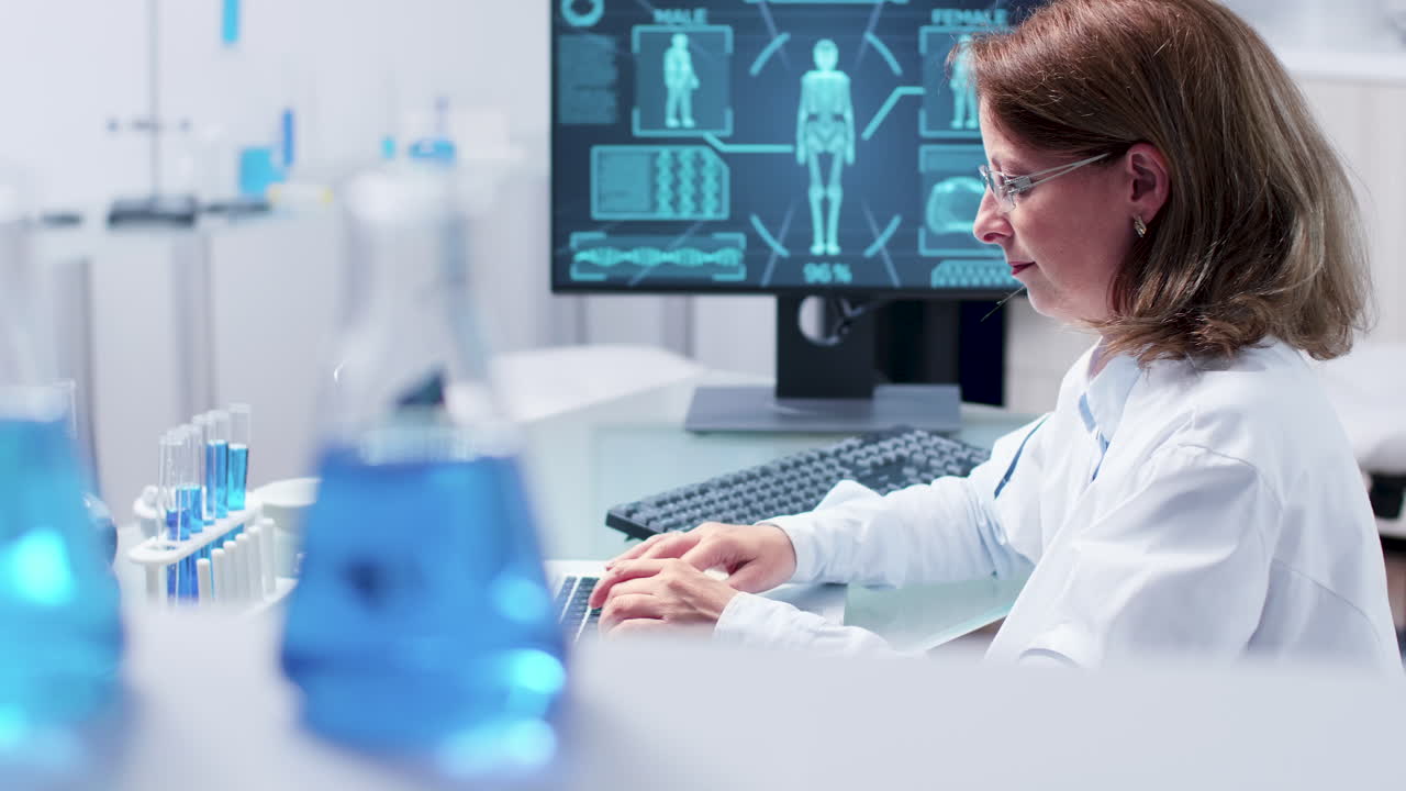 Medical Scientist in Lab