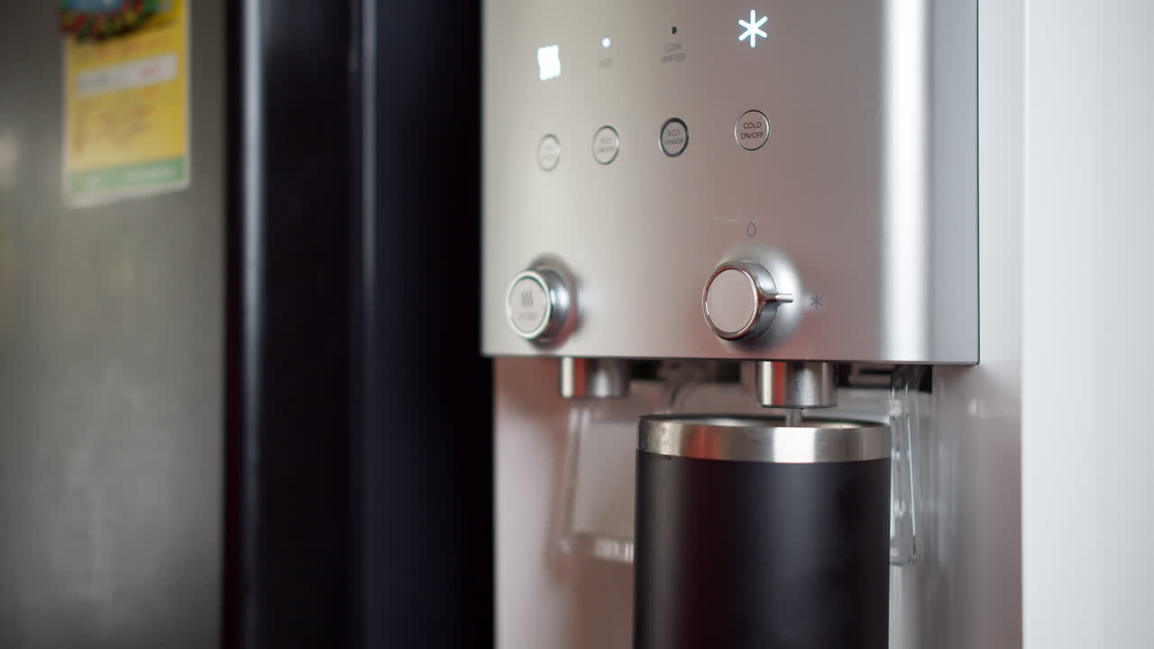 물 필터링 기계