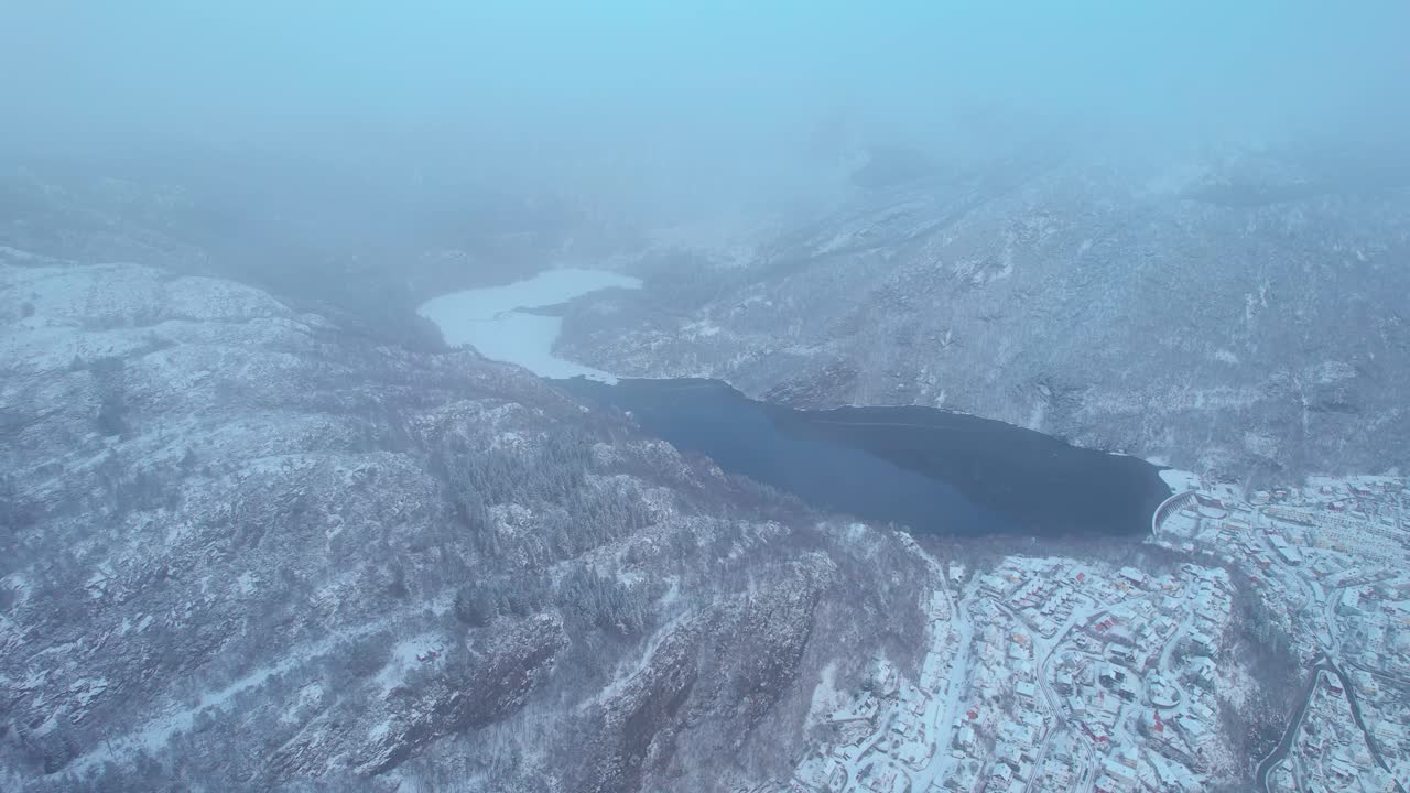 노르웨이에서 겨울의 풍경, 자연 산책, 생태 관광
