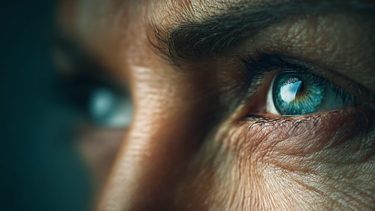 A Deep Dive into Human Emotion: Exploring the Intricacies of the Human Eye From Awareness to Serenity, Capturing the Beauty of Expression in Two Framing Moments