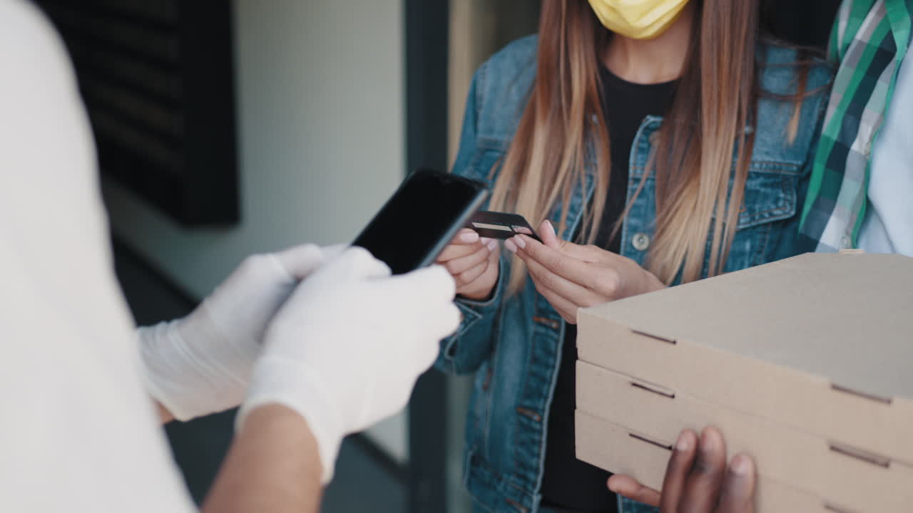 entrega de alimentos sin contacto