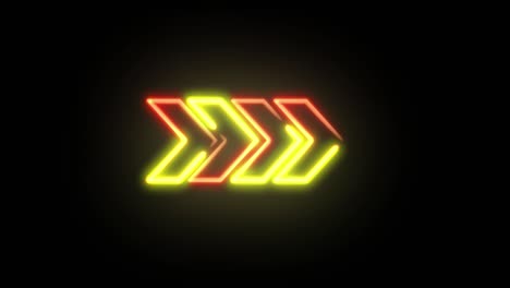 Looped Neon Lines abstract VJ background. Futuristic laser background. Seamless loop.