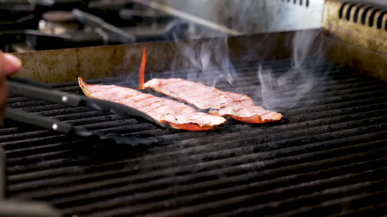 Grilling Bacon