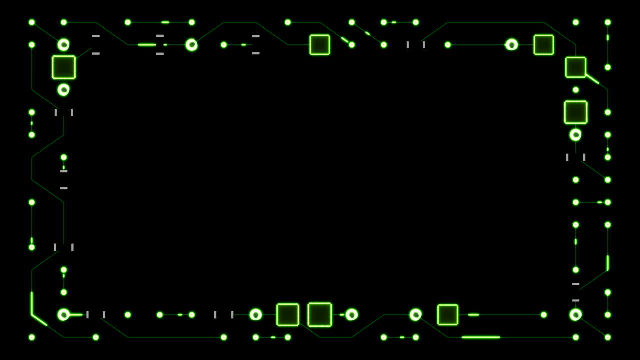 ルーピング グリーン サーキット フレーム マット