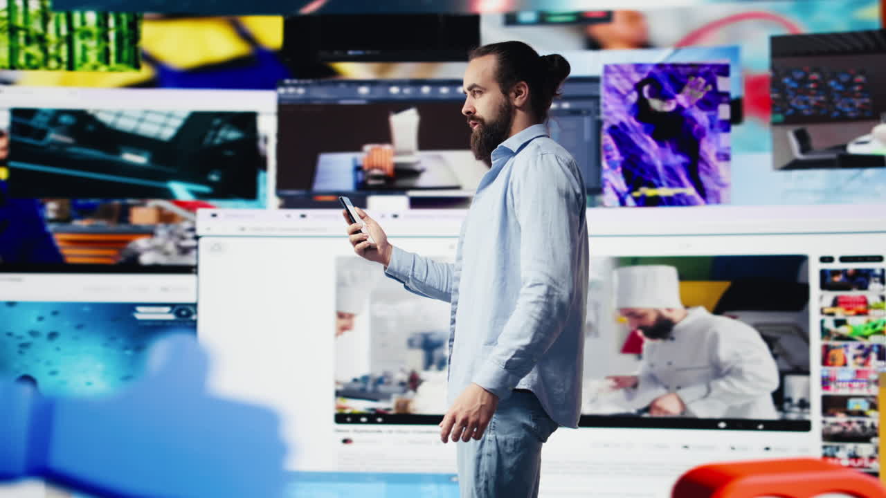 E commerce expert connecting on social media web platforms