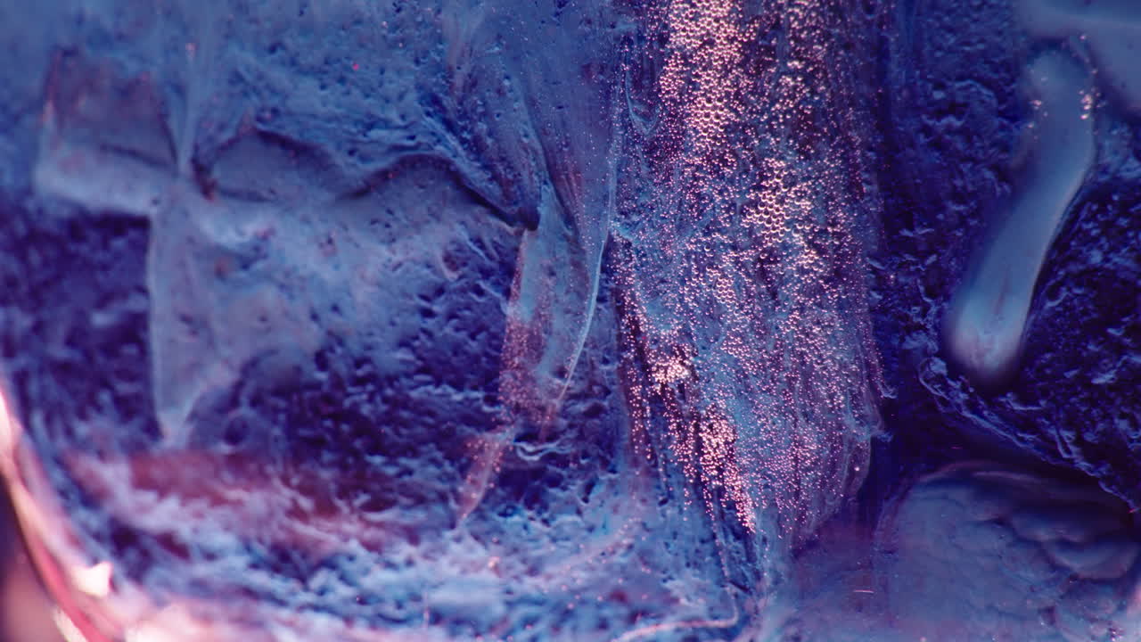 Abstract Blue and Purple Paint Texture