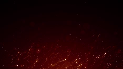 partículas de polvo abstracto luz bokeh títulos de movimiento bucle de fondo cinematográfico