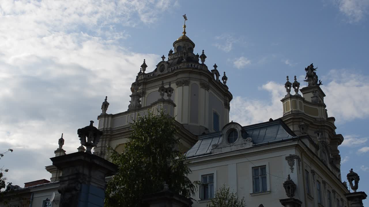 Catedral Greco-Católica de Lviv. Lviv, Ucrânia. Catedral de São Jorge. Principal catedral greco-católica de Lviv, principal santuário da Igreja Greco-Católica Ucraniana.
