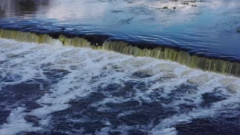 flying fish at ventas rumba waterfall