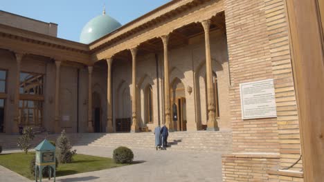 complejo religioso musulmán, mausoleo hazrati imam en tashkent, uzbekistán