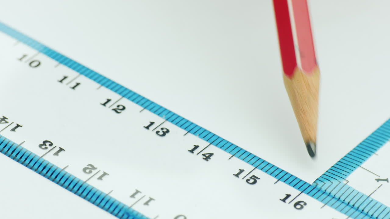 간단한 연필로 그림에 선을 그립니다.