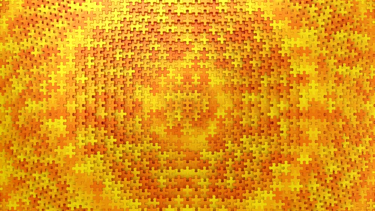 Puzzles Formed A Wave