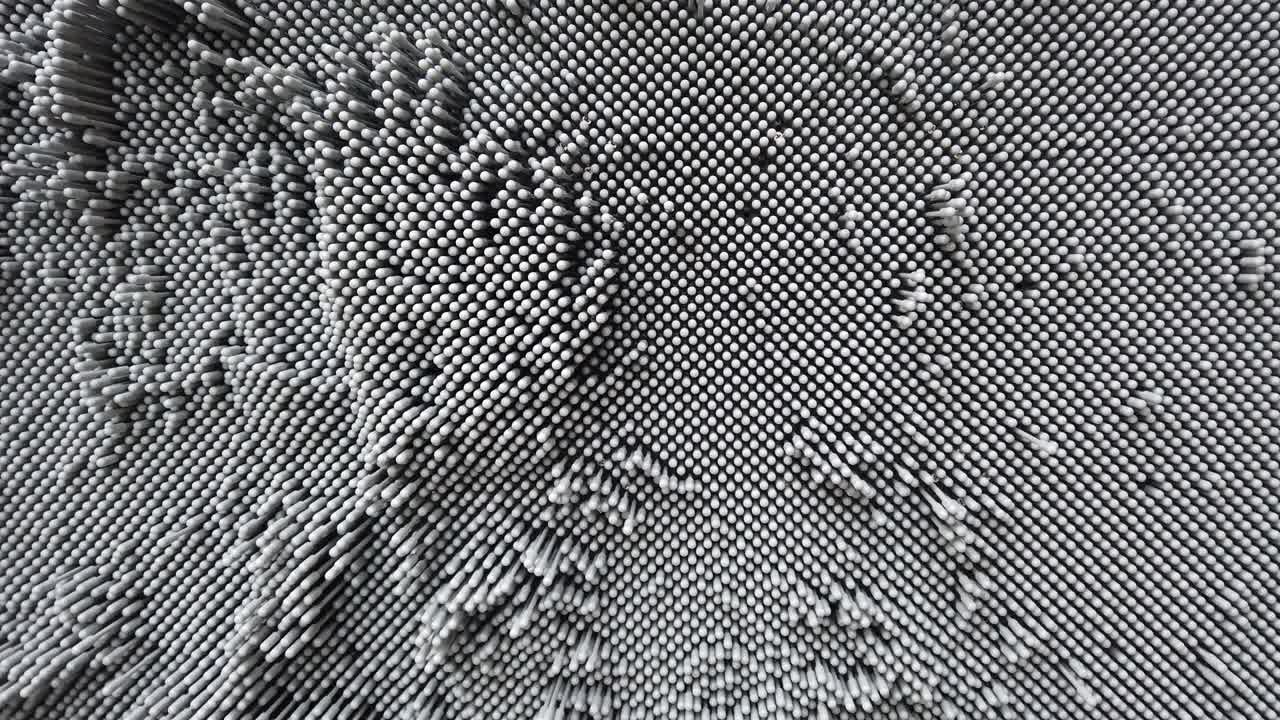 "pinart 3d" patrón abstracto. el fondo de las uñas de plástico.