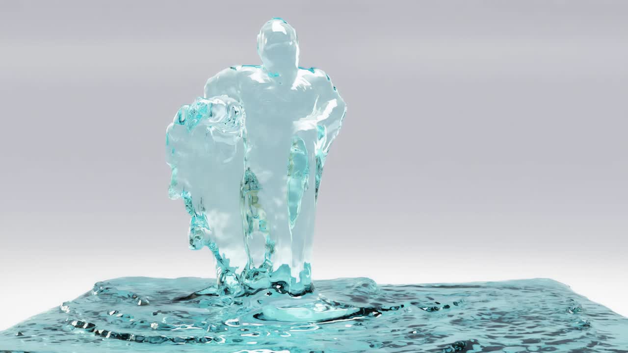 몬스터 댄싱, 합 댄스, 고립, 3d 렌더링, 루프 애니메이션