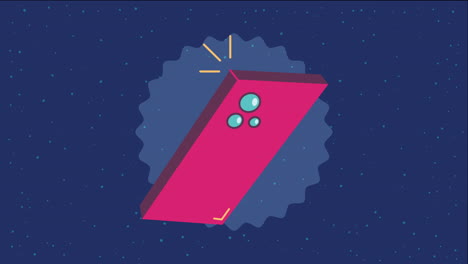 smartphone device tech modern animation