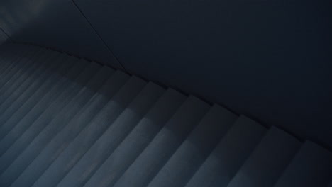 Stairs-isolated-empty-escalator-in-public-space-shopping-mall.