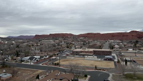 centro histórico st. george, utah - paso elevado aéreo