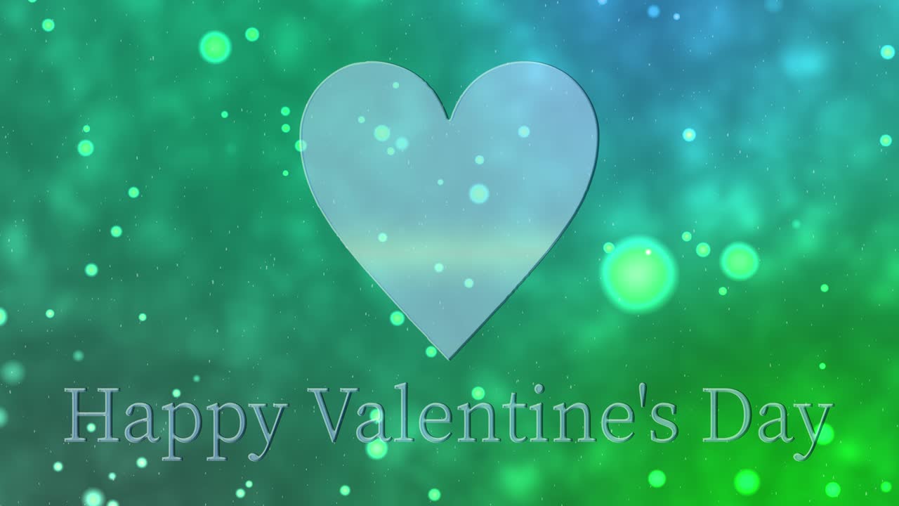 mensaje de valentín texto animación gráficos de movimiento