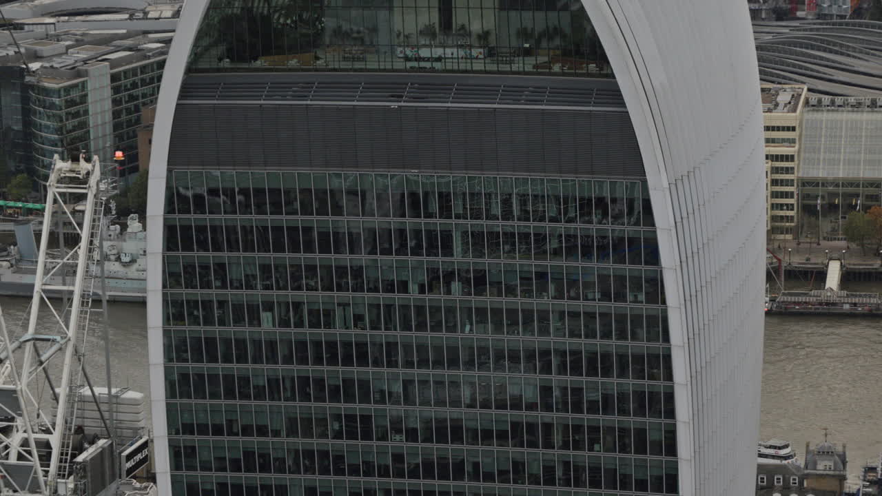 el horizonte del rascacielos de la ciudad de londres