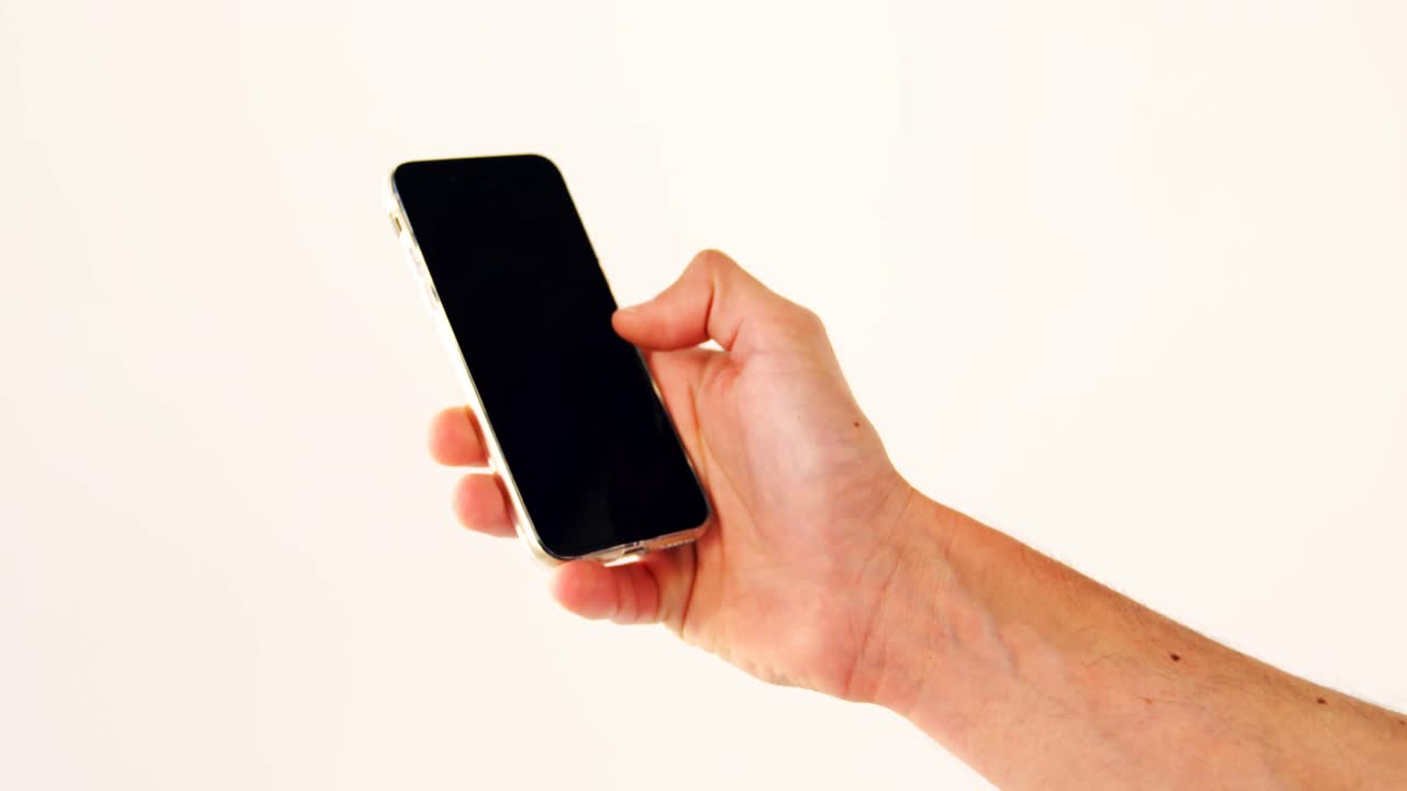 휴대 전화를 사용하는 사람