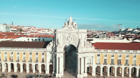 praca do comercio in lisbon, portugal