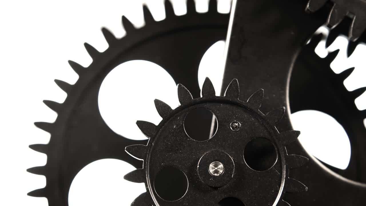 레트로 그룬지 산업 기계 시계 기어