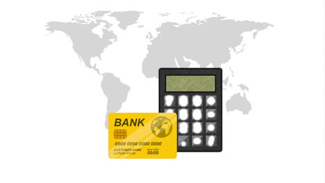 finance icon design, video animation