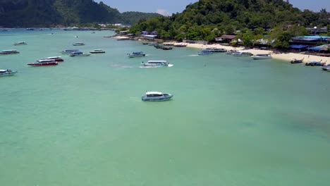 beautiful aerial footage of thailand