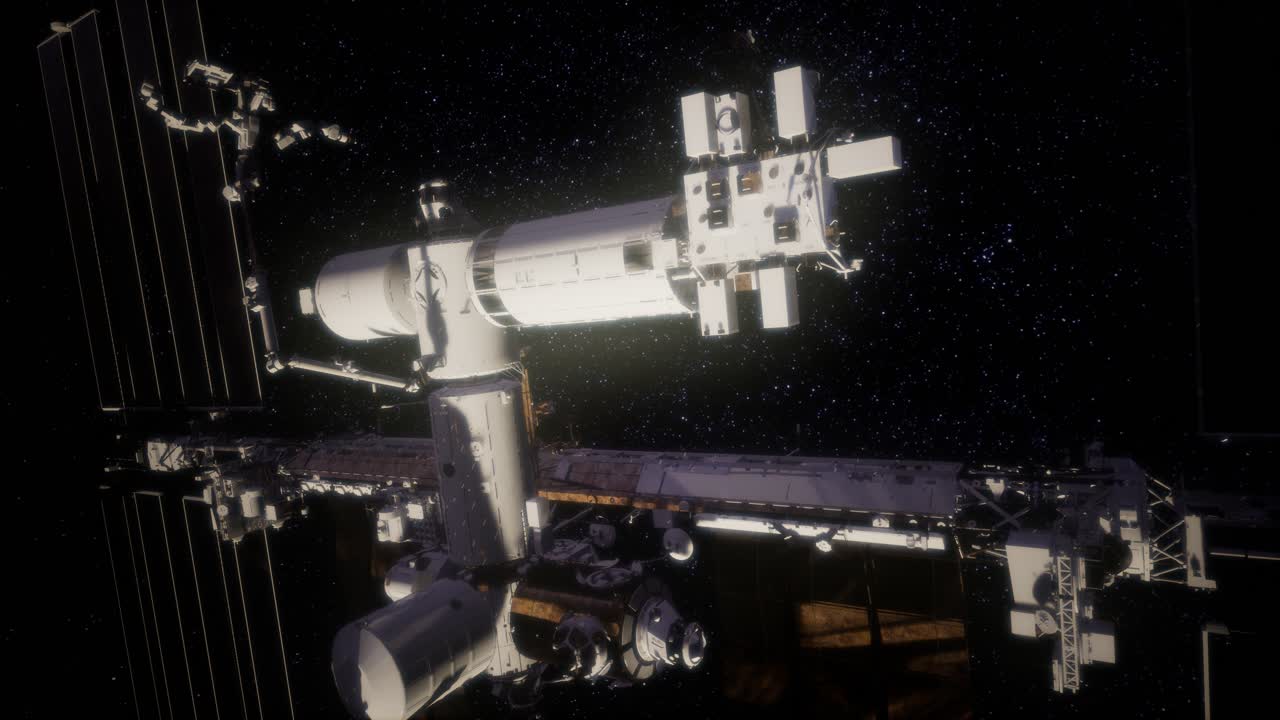 International Space Station in outer space