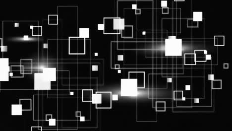 abstract geometric digital animated overlay, transparent 4k video, alpha channel, prores 4444