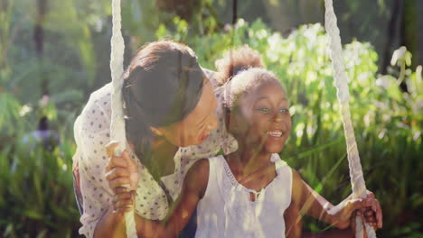 mother and daughter