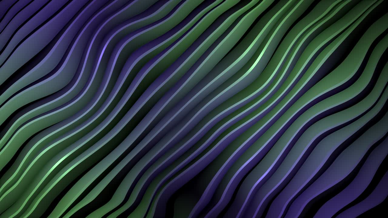 Wave Abstract Background 4K
